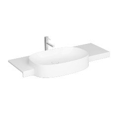 Vitra Voyage 7220B403-0041 Etajerli Lavabo, 100 cm, Beyaz